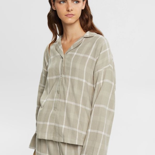 Pyjamas i Bomulds Flannel